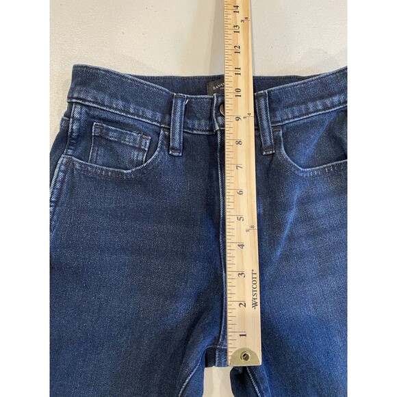 Banana Republic Jeans Womens 25" Petite High Rise Crop Boot Cut Concert Western - Picture 6 of 7